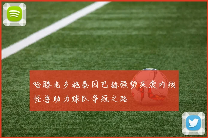 哈滕老乡施泰因巴赫强势来袭内线怪兽助力球队争冠之路